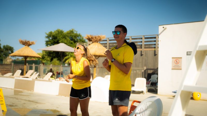 Sauveteurs MonSauveteur Camping la falaise narbonne plage